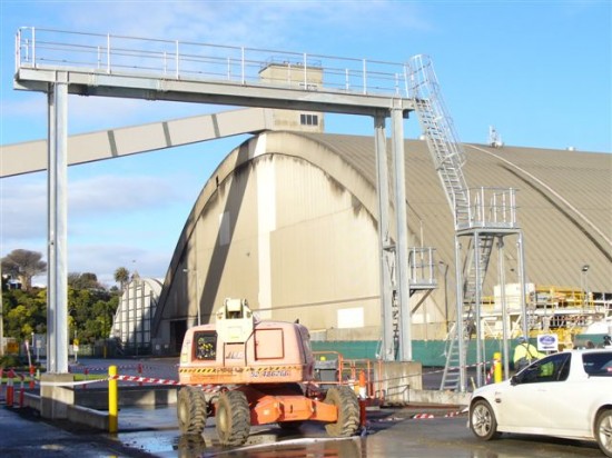Hot Dip Galvanising Structure - port